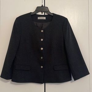 KASPER woman jacket. Size S. Charcoal